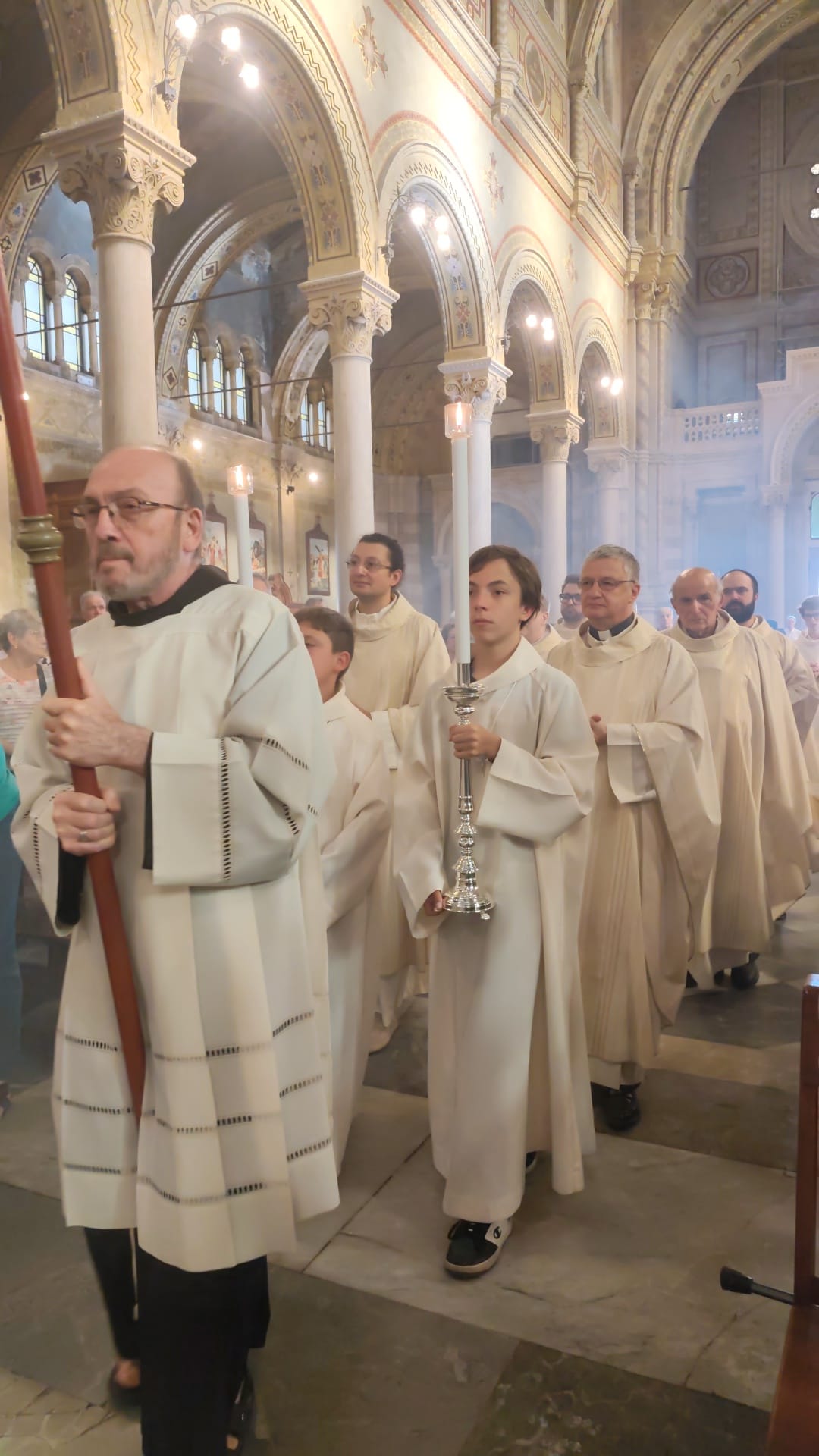 Momento della celebrazione eucaristica