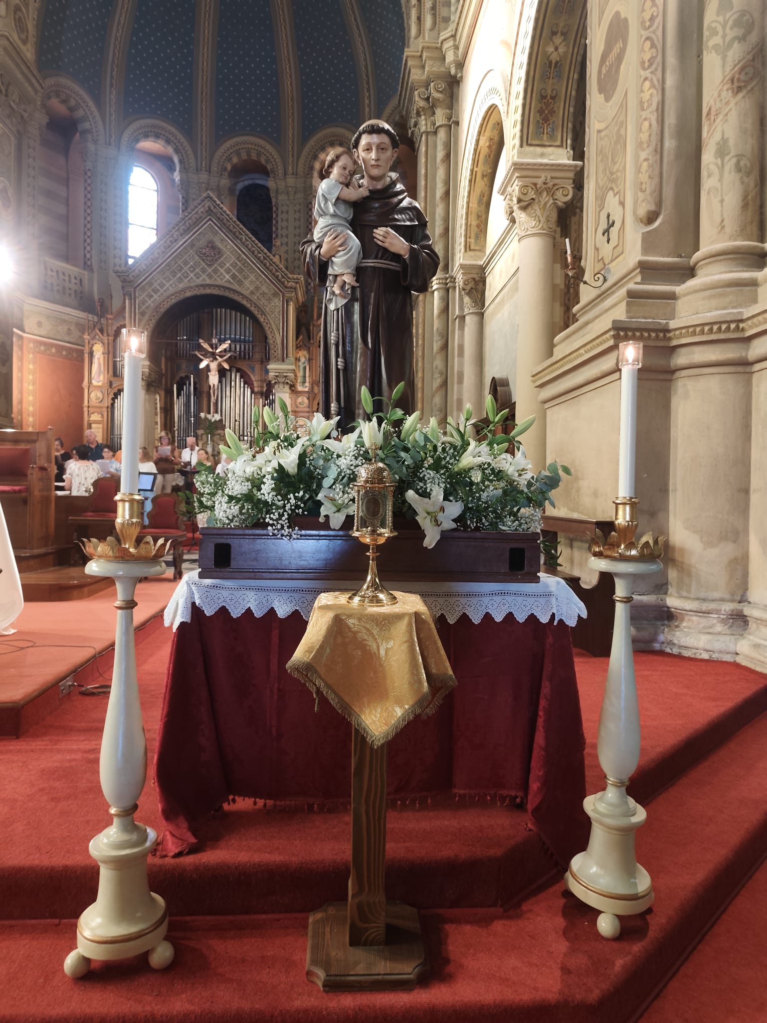 La Statua di Sant'Antonio nel Duomo di Lonigo