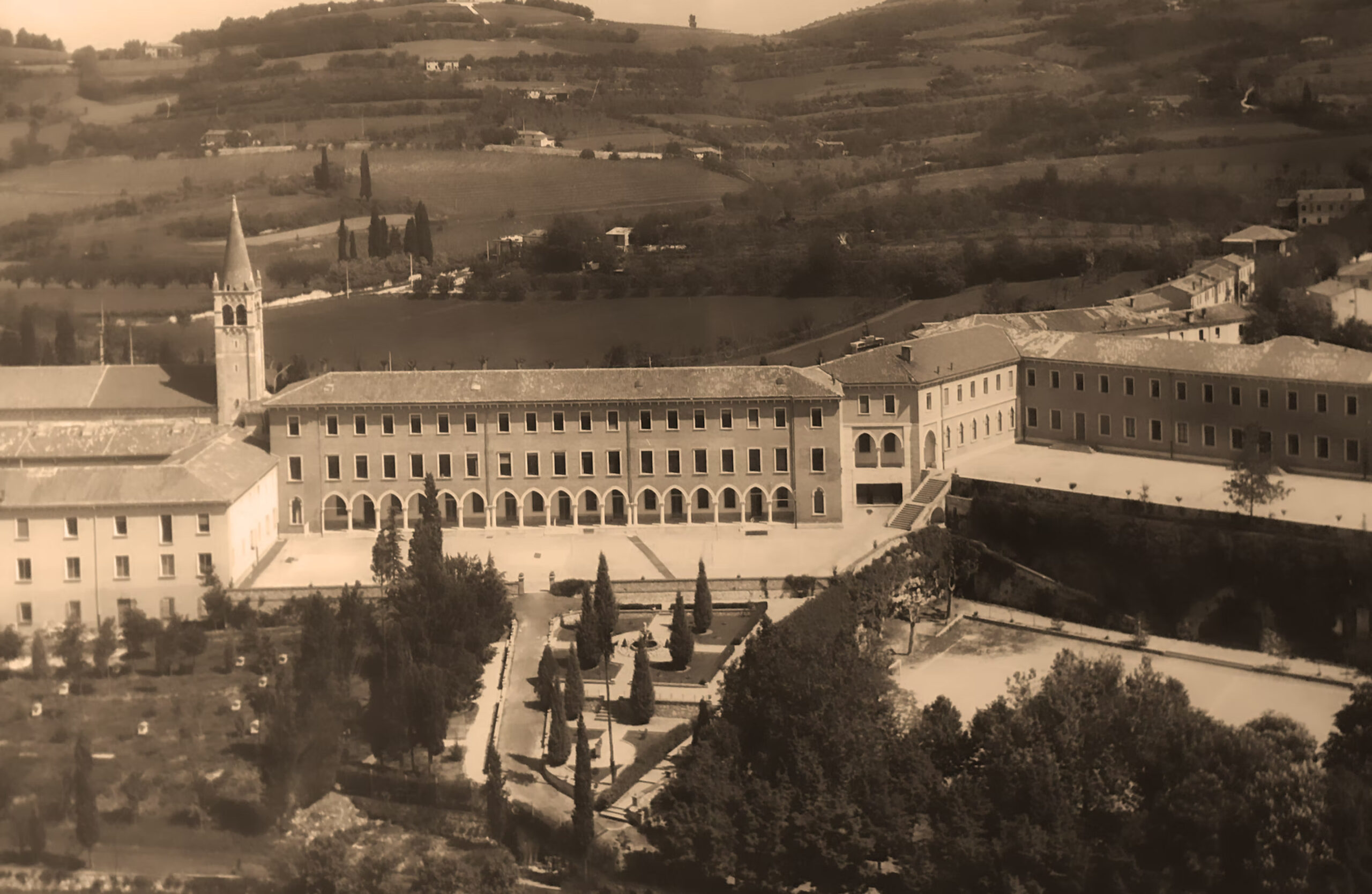 Vista Aerea Convento San Daniele Lonigo